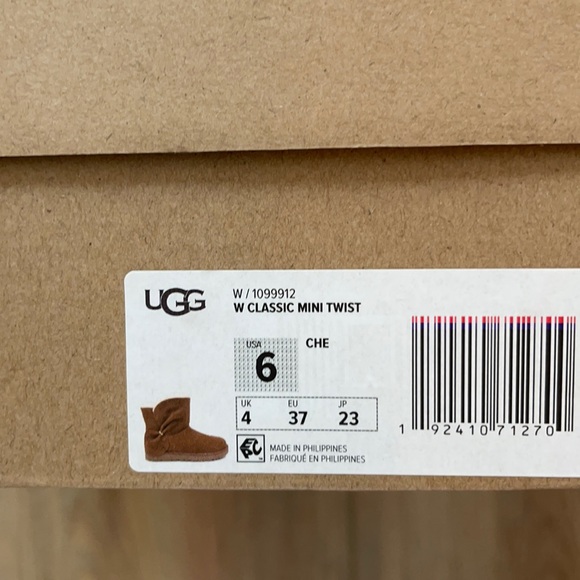 🍃🔆UGG- CLASSIC MINI TWIST BOOTS🔆🍃 - Picture 13 of 13